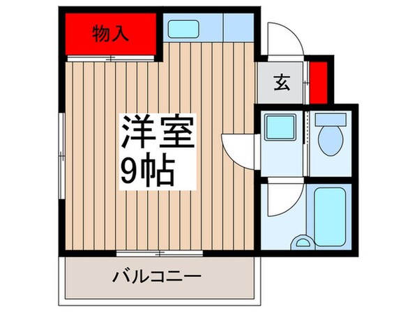 フラワーコーポ豊四季の物件間取画像